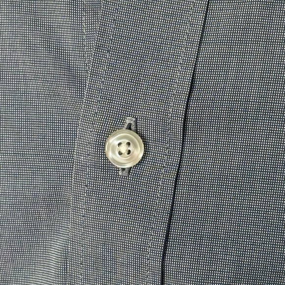 TWO Untuckit Button Down Shirts | Both Sz L | Blue & Green Wrinkle Free Slim Fit - Picture 11 of 12